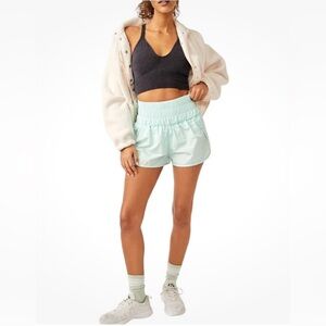 Free People Movement Green The Way Home Shorts Women’s M